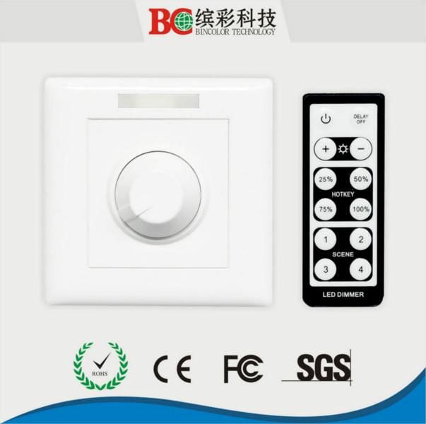 供應LED調(diào)光器DMX512信號調(diào)光器,旋鈕紅外遙控調(diào)光器