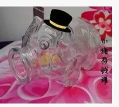 供應小豬存錢罐儲蓄罐徐州玻璃廠