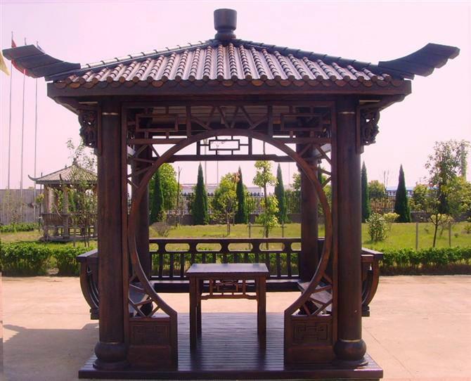 供應(yīng)碳化木涼亭，碳化木涼亭廠價(jià)直銷，碳化木涼亭廠家電話