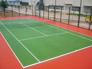 網(wǎng)球場施工需要注意的六個問題圖片