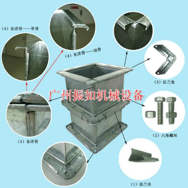 供應(yīng)廣州鍍鋅板材風(fēng)管加工價格