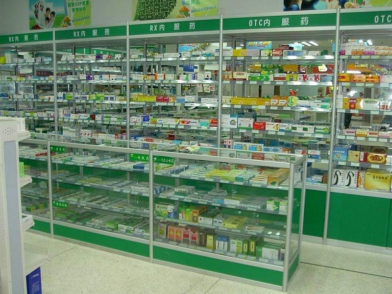 藥柜飾品展柜廠家直銷圖片