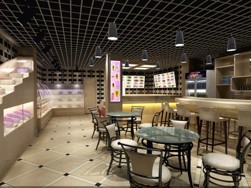 供應蛋糕西餅店鋪設計裝修 烘焙房裝修