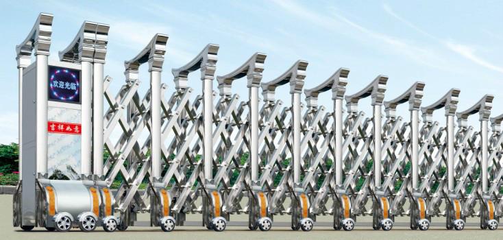 供應武漢伸縮門武漢不銹鋼伸縮門廠家漢陽伸縮門漢口伸縮門武昌伸縮門