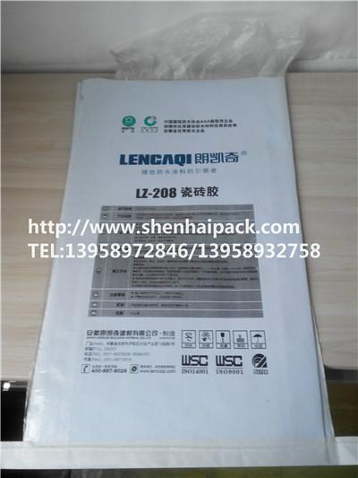 供應(yīng)20千克抗滑移增強型瓷磚膠包裝袋