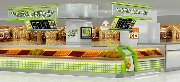 成都專業(yè)果汁店裝修 果汁店裝潢 果汁店設計 果汁店翻新 公司