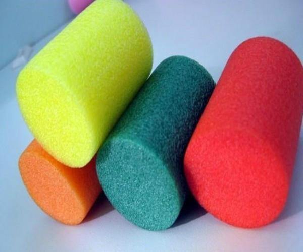 供應(yīng)防震包裝海綿柱/黑色海綿