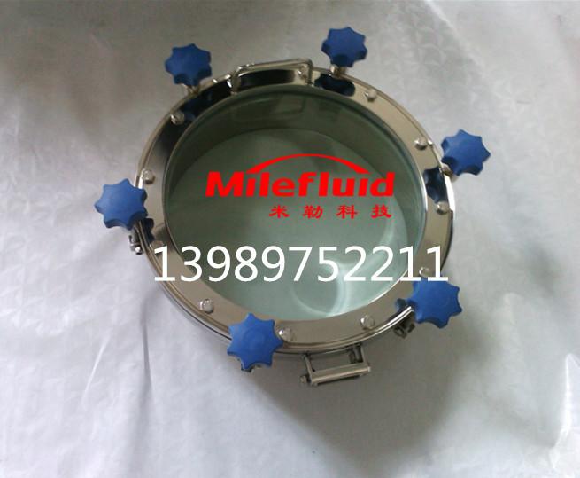 供應(yīng)不銹鋼法蘭視鏡人孔*     不銹鋼視鏡人孔廠家直銷