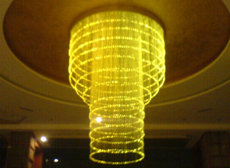 供應(yīng)LED光纖圓形吊燈