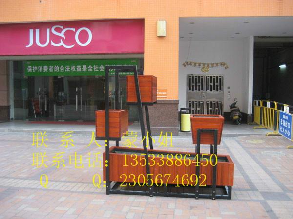 供應(yīng)戶外景觀花車(chē)，戶外休閑園林花箱，戶外花盆