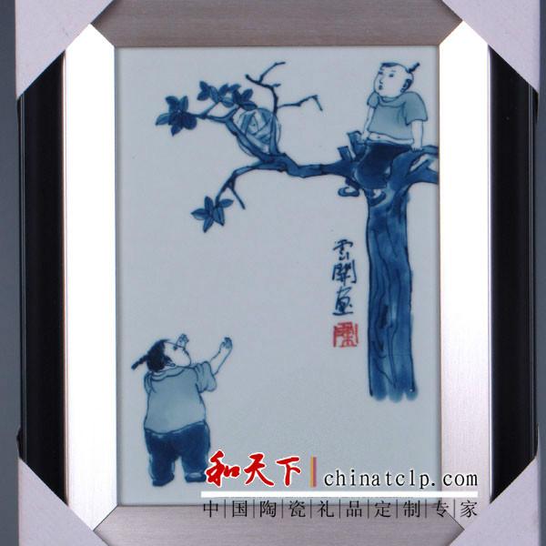 供應(yīng)陶瓷瓷板畫，*瓷板畫，瓷板畫定制