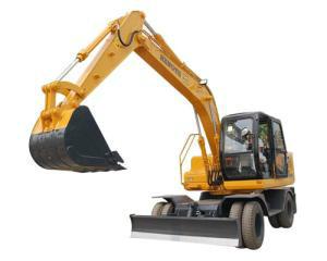 山東恒特廠家出廠價(jià)深圳輪式135挖掘機(jī)恒特品牌