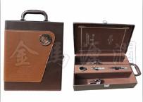 供應(yīng)新款泰迪精裝雙支皮盒