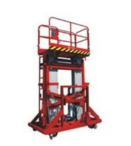 鋁合金雙人伸縮柱式高空作業(yè)平臺圖片