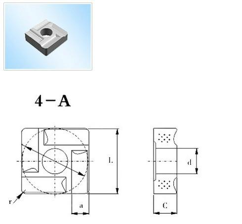 41905A31603CZ機(jī)夾刀片圖片/41905A31603CZ機(jī)夾刀片樣板圖 (4)