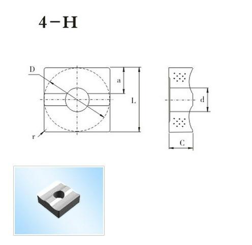 供應(yīng)株鉆硬質(zhì)合金切槽刀JCQ16