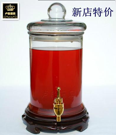 玻璃泡酒瓶图片