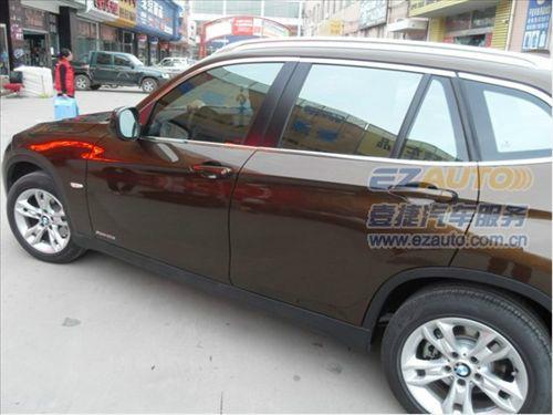 石家莊正品龍膜汽車貼膜授權(quán)專營店寶馬X1前檔*AVS70側(cè)后檔PP
