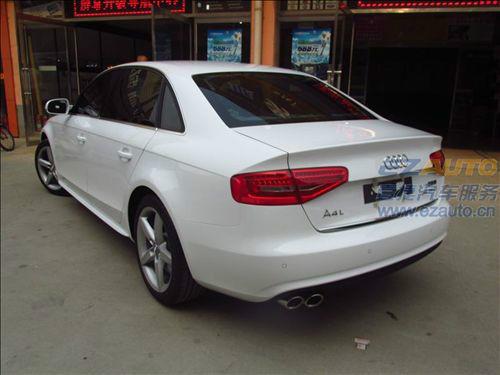 石家莊龍膜授權(quán)施工店奧迪A4L進口龍膜汽車貼膜前檔AIR80側(cè)后檔L