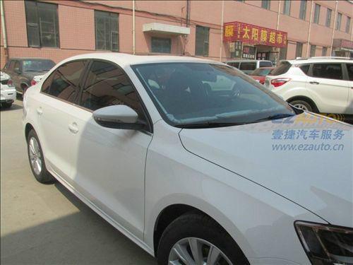 石家莊龍膜汽車玻璃膜授權(quán)店大眾POLO膜太陽膜前檔AIR75側(cè)后檔A