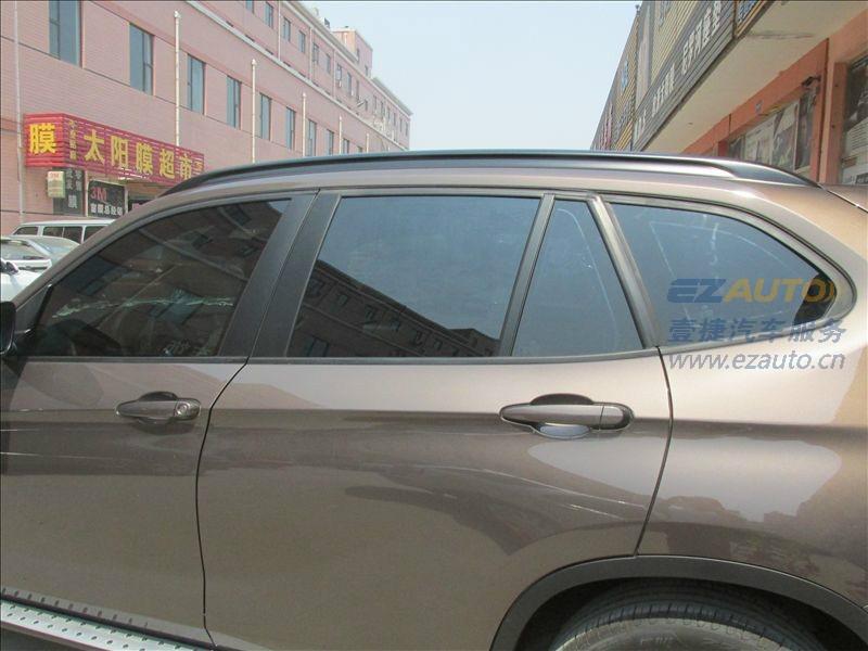 石家莊龍膜汽車隔熱膜專營(yíng)寶馬X1龍膜太陽膜汽車膜前檔AIR80側(cè)后檔