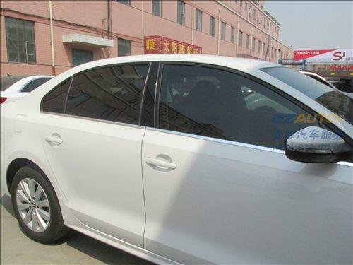 石家莊龍膜汽車玻璃膜授權(quán)店大眾POLO膜太陽膜前檔AIR75側(cè)后檔A