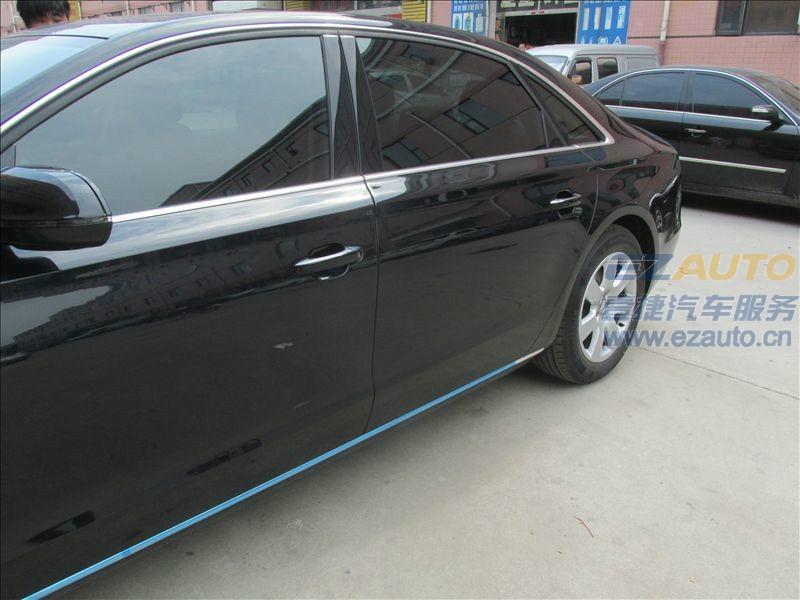 石家莊汽車貼膜奧迪A8L前檔AVS70贏領70車身LATI35暢悅3