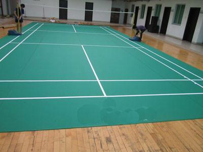 深圳羽毛球館裝修施工圖片