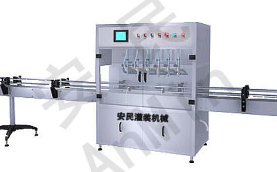 六頭定量油類灌裝機(jī)圖片