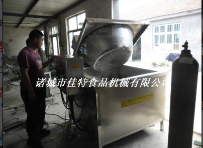 供應佳特炸肉丸子油炸機型號JTRQ-1000炸休閑食品油炸機
