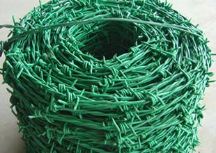 供應(yīng)包頭pvc刺絲/包頭pvc刺絲圍欄耐腐蝕