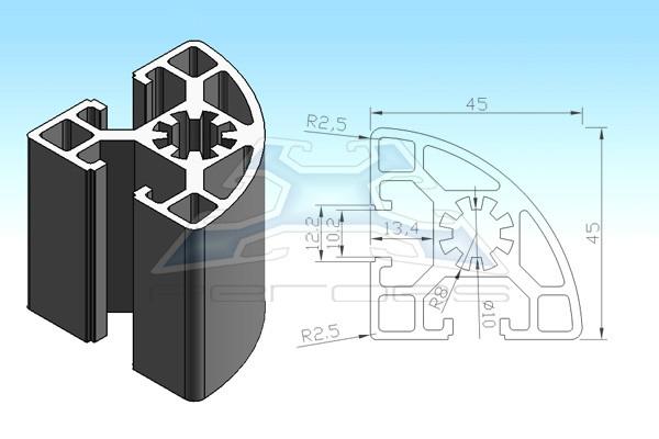 供应北京工业铝合金加工型材，北京工业铝合金图片