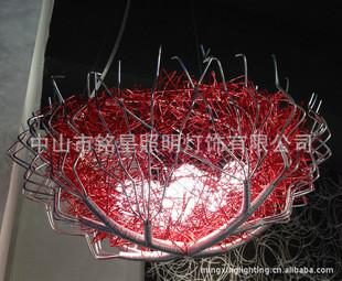 現(xiàn)代鳥巢鋁線吊燈客廳餐廳臥室吊燈圖片/現(xiàn)代鳥巢鋁線吊燈客廳餐廳臥室吊燈樣板圖 (3)
