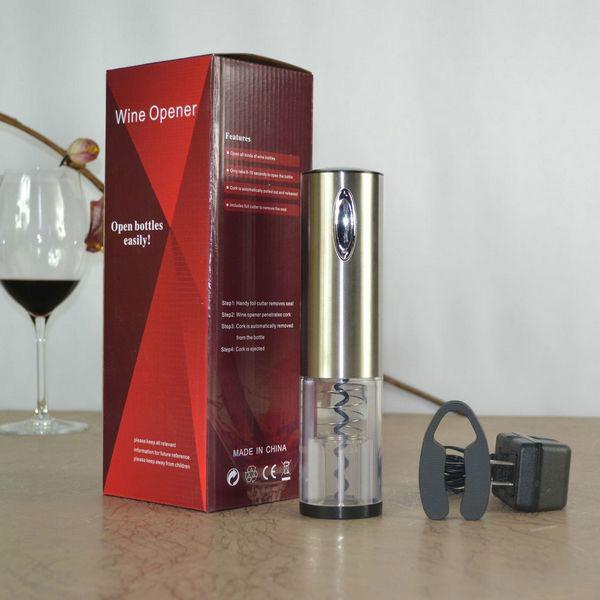 不銹鋼電動(dòng)開瓶器帶藍(lán)光圖片