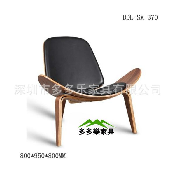供應(yīng)實(shí)木椅 椅子實(shí)木餐椅 時尚休閑皮椅酒店會所咖啡館用椅簡約北歐式木椅子