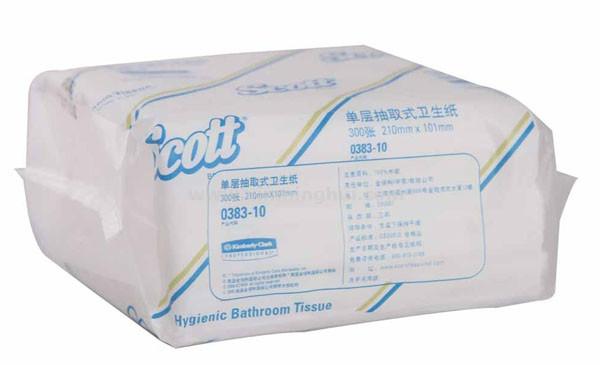 金佰利單層抽取式衛(wèi)生紙圖片