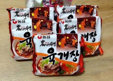 進口韓國方便面圖片