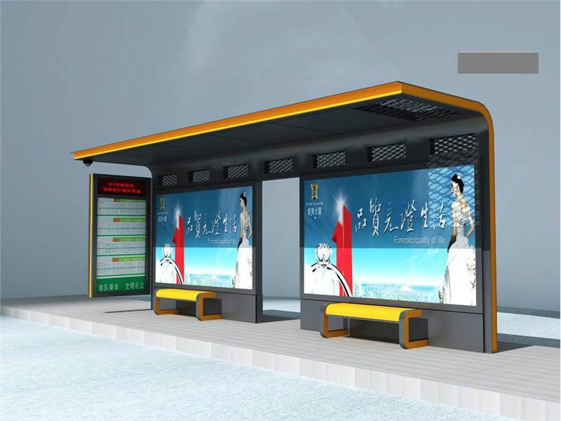 供應(yīng)公交候車亭廣告燈箱廠家定制