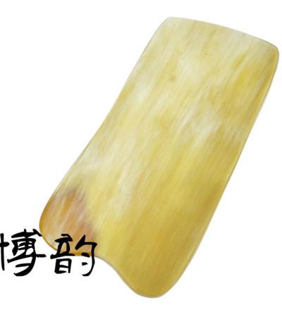 供應(yīng)正品牛角刮莎片(厚)  刮痧片 面部刮痧板 *牛角刮痧片