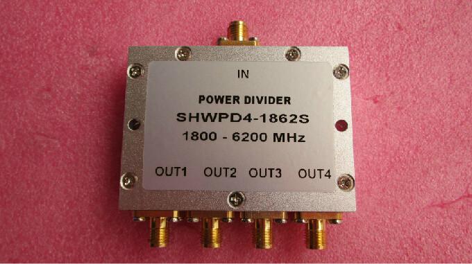 供应SHWPD4-1862S一分四功分器, 1.8-6.2GHZ