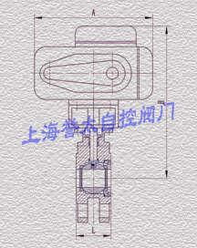 Q971F對(duì)夾薄型電動(dòng)球閥，220V，開關(guān)控制，對(duì)夾連接