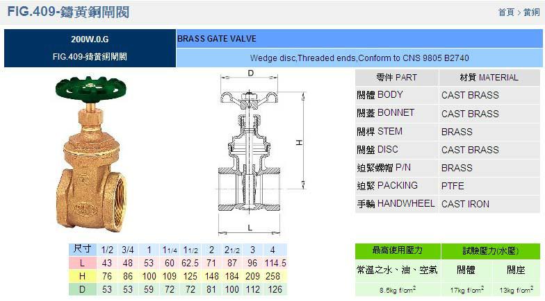 供应铸黄铜闸阀