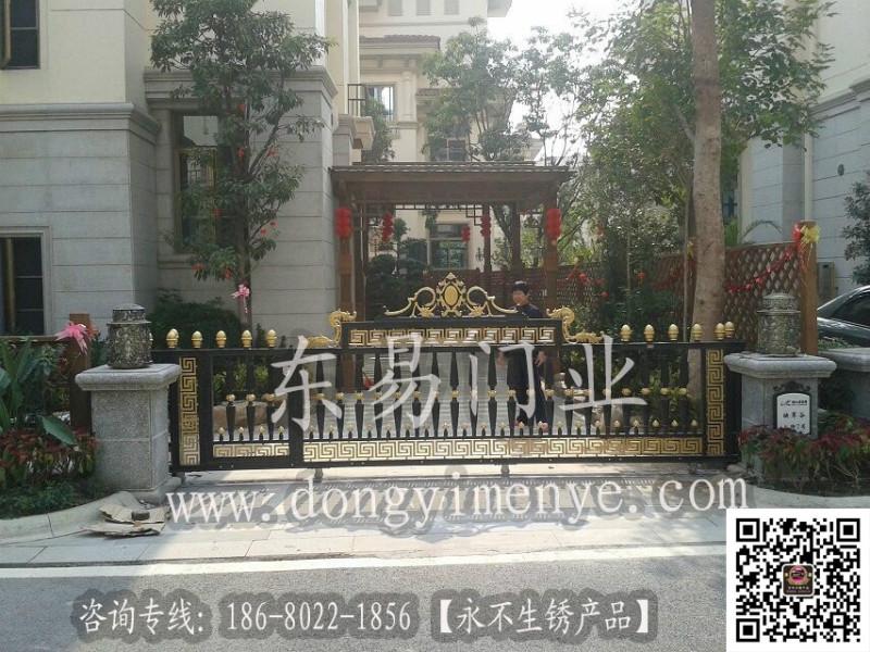 供應(yīng)豪華鑄鋁門鑄鋁工藝門別墅庭院門