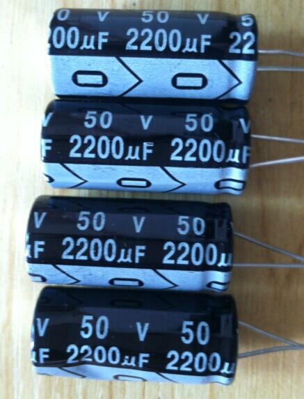 2200UF50V插件鋁電解電容圖片