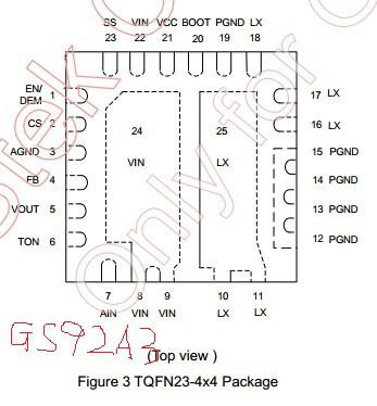 大电流转换IC_GS92A3图片