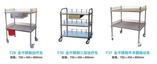 供应器械车不锈钢器械车医用器械台车图片