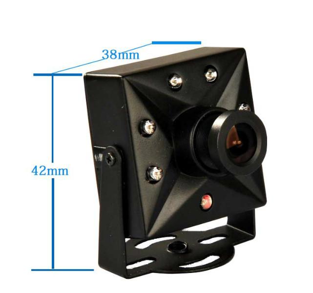 供應小方塊紅外高清650線車載攝像機 紅外夜視2米