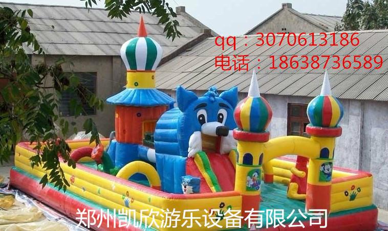 供應蹦蹦床充氣城堡廣場充氣城堡