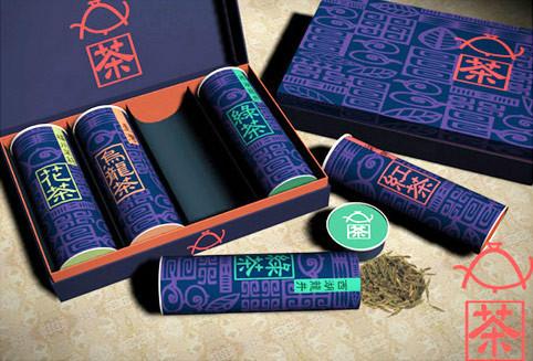 茶叶包装盒印刷吉彩四方茶叶精装盒图片