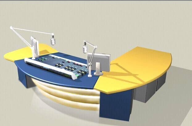 直播桌1播控台2访谈桌3广播桌图片